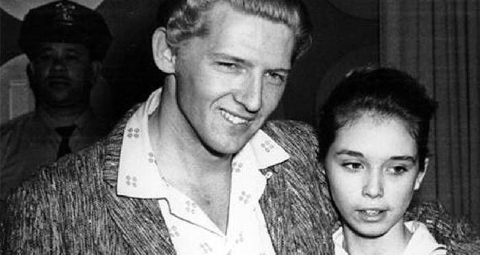 Jerry and his controversial bride Myra Gale Brown